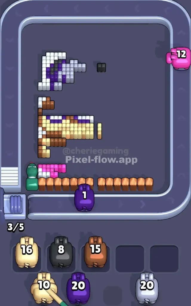 Pixel Flow Level 689 Solution 3