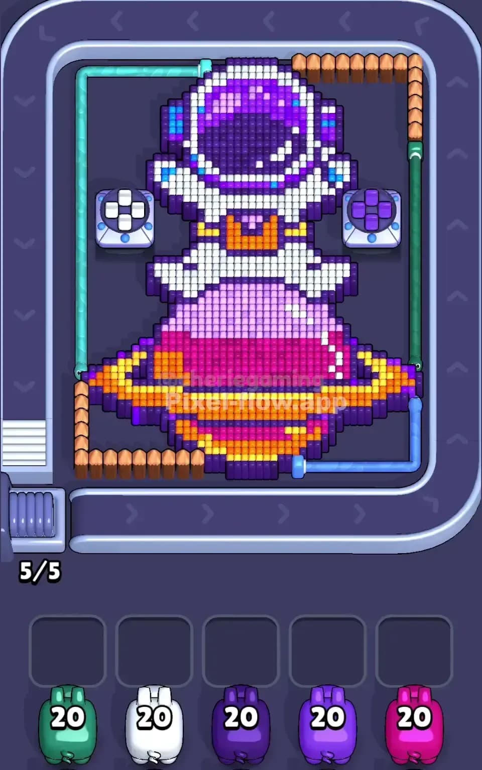 Pixel Flow Level 789 Screenshot