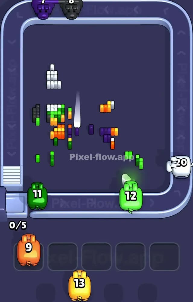 Pixel Flow Level 1532 Solution 3