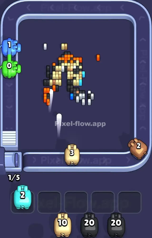 Pixel Flow Level 1409 Solution 3