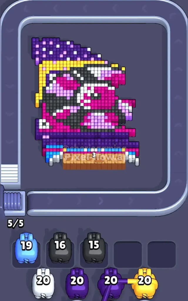 Pixel Flow Level 774 Solution 2