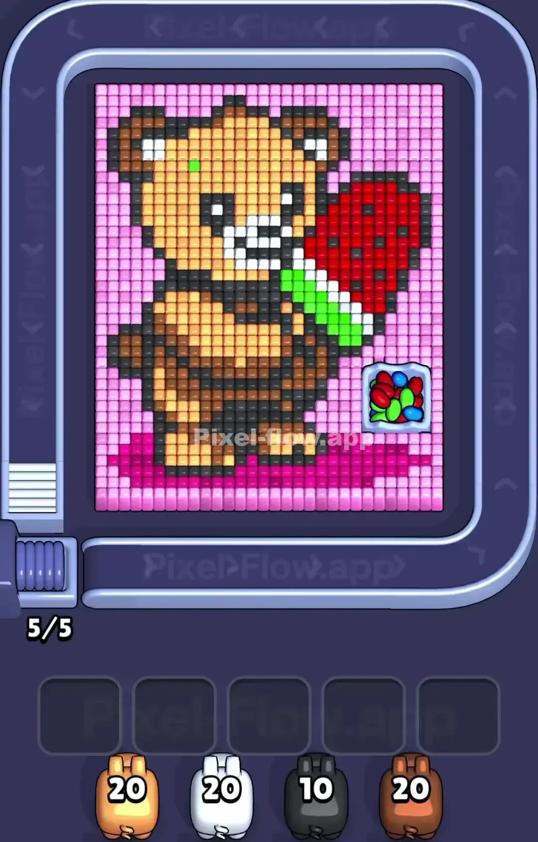 Pixel Flow Level 1540 Screenshot