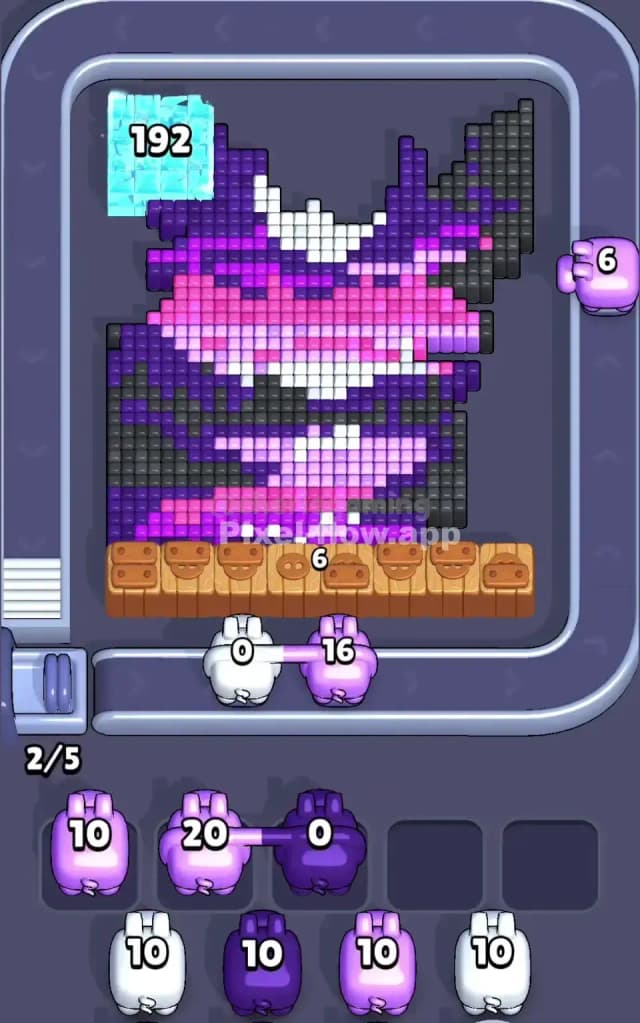 Pixel Flow Level 751 Solution 1