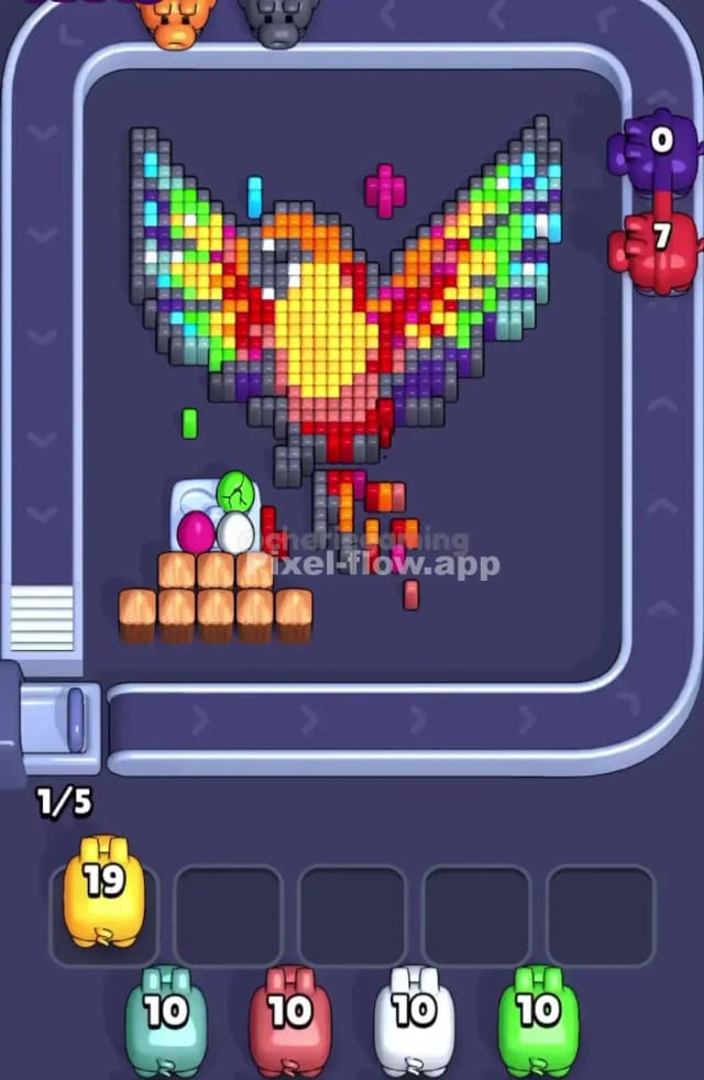 Pixel Flow Level 1825 Solution 1