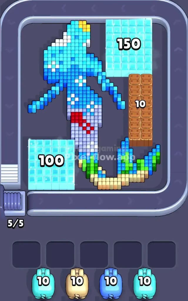Pixel Flow Level 479 Gameplay