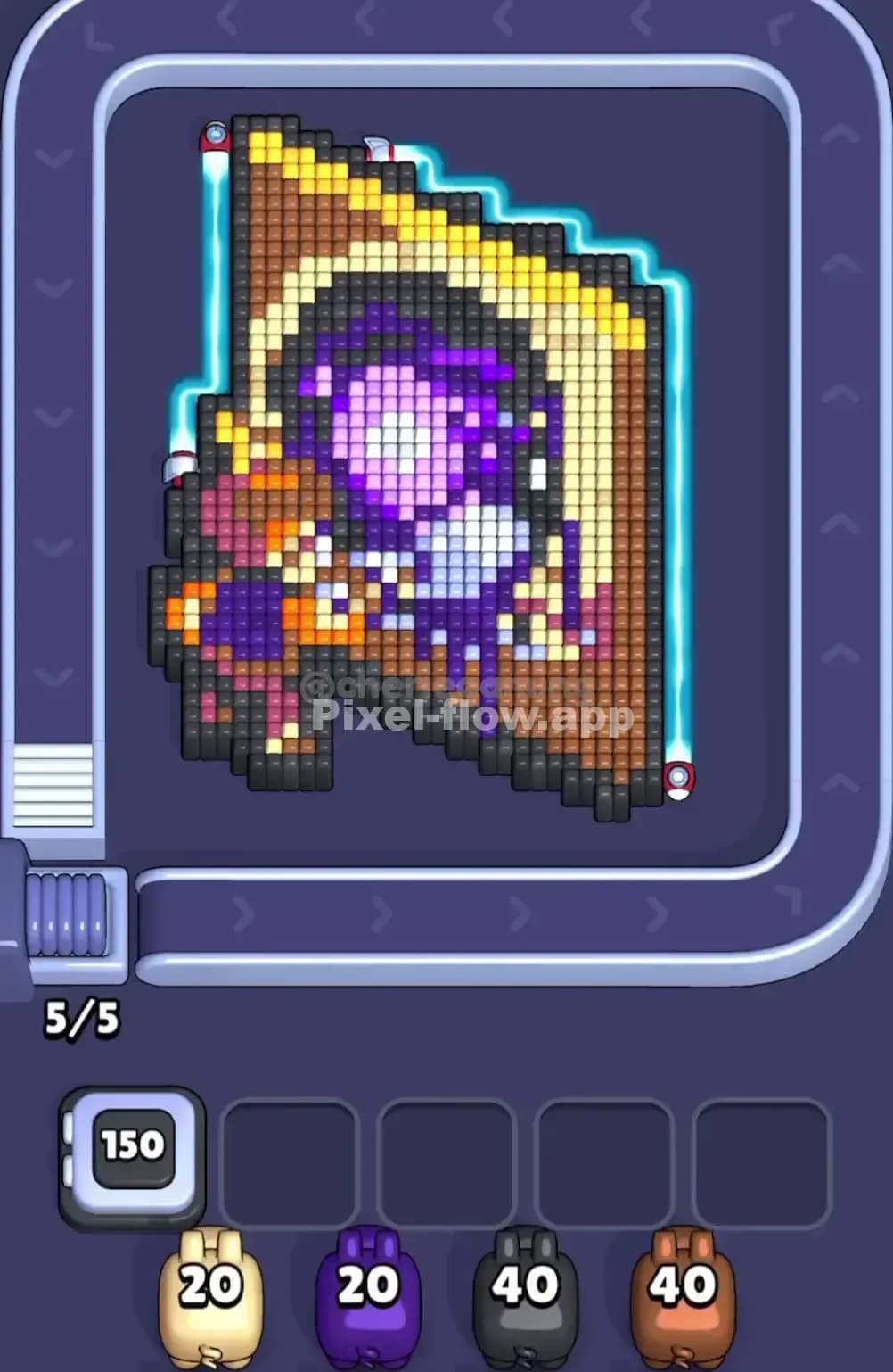 Pixel Flow Level 1807 Screenshot