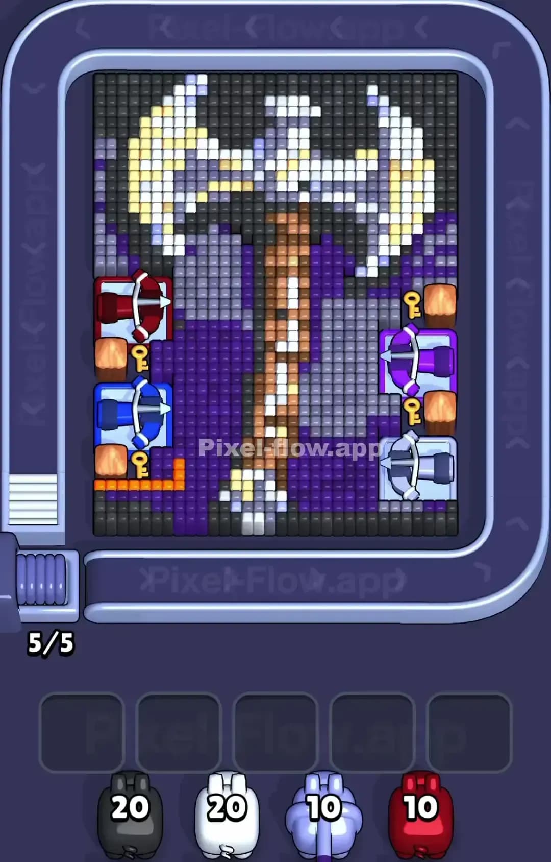 Pixel Flow Level 1502 Screenshot