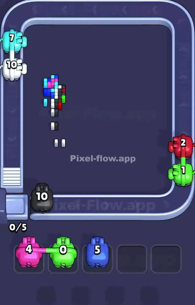 Pixel Flow Level 1033 Solution 3