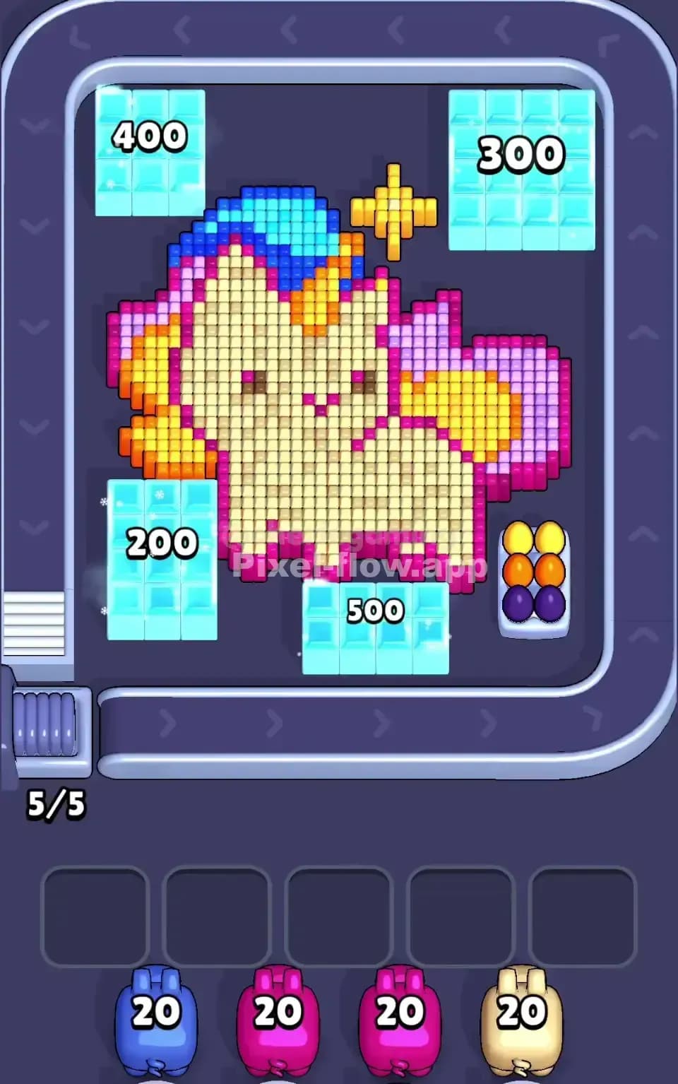 Pixel Flow Level 788 Screenshot