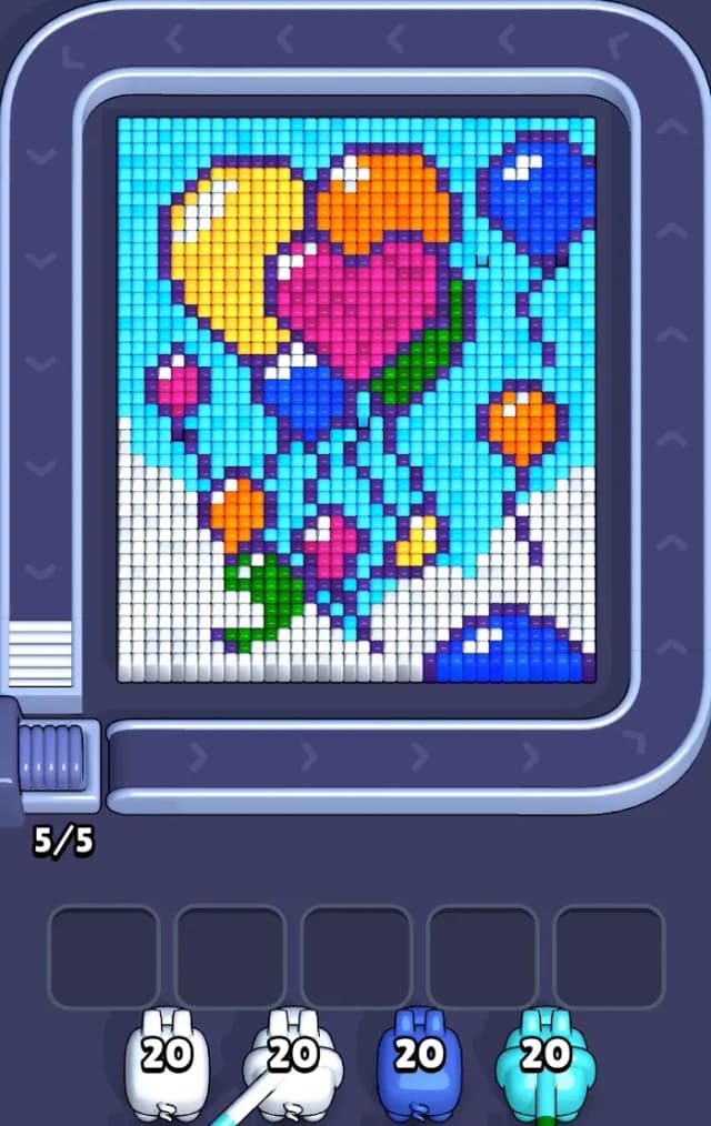 Pixel Flow Level 772 Gameplay