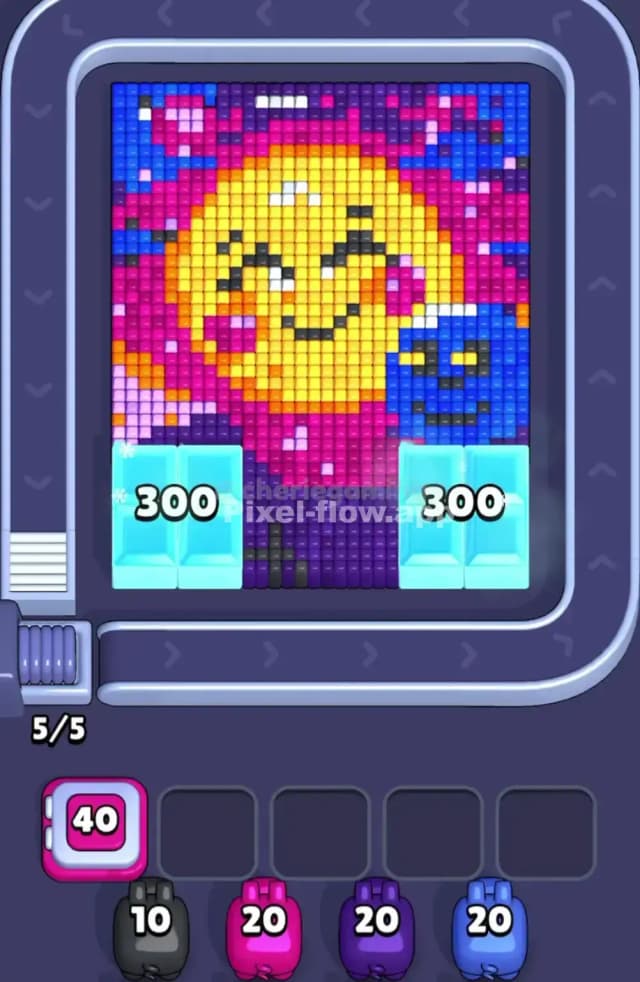 Pixel Flow Level 1876 Gameplay