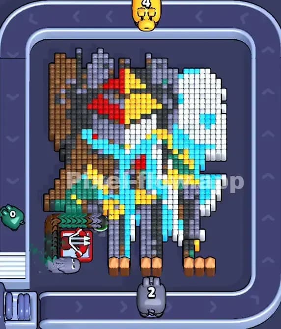 Pixel Flow Level 1881 Solution 1