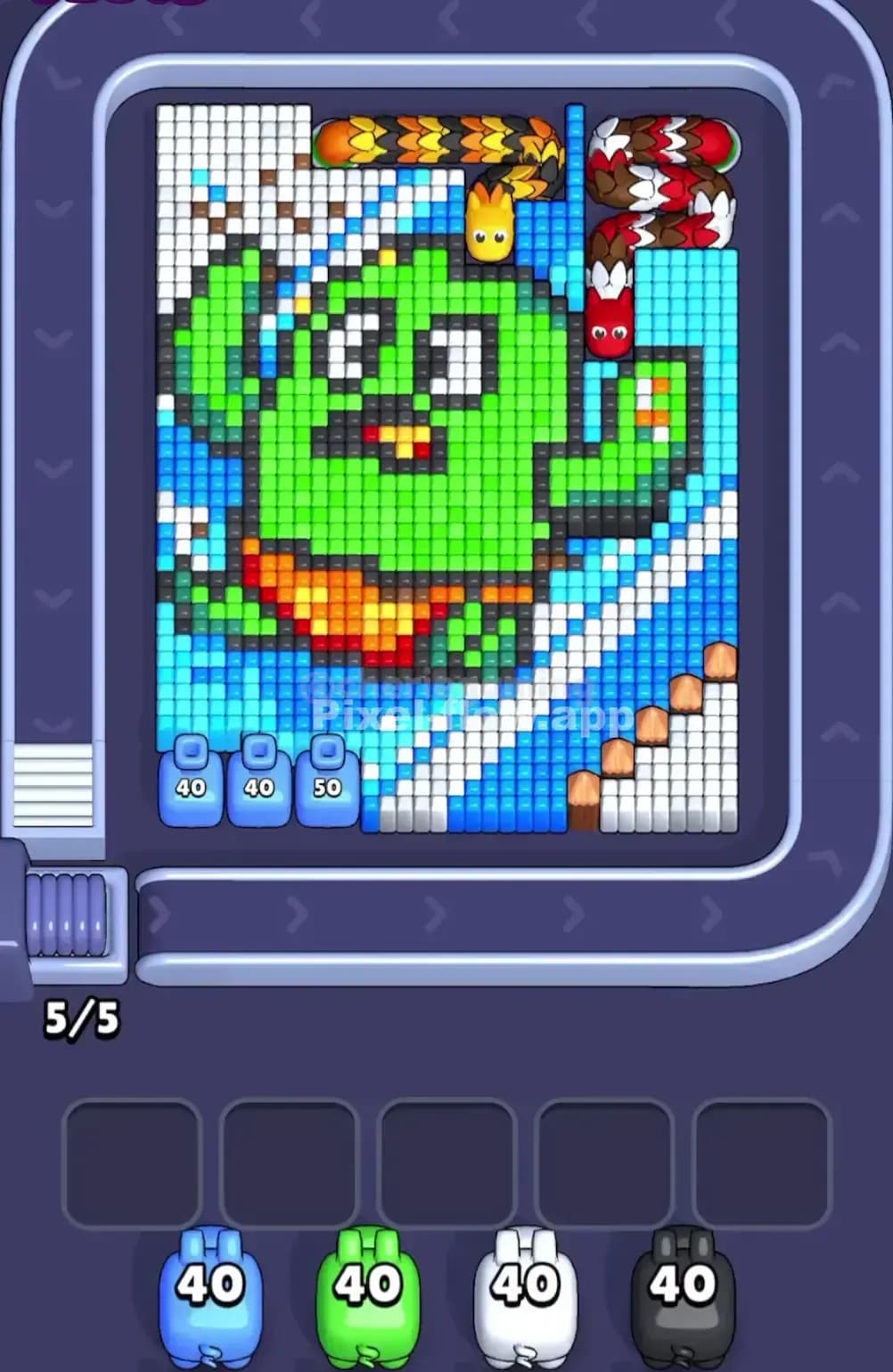 Pixel Flow Level 1828 Screenshot