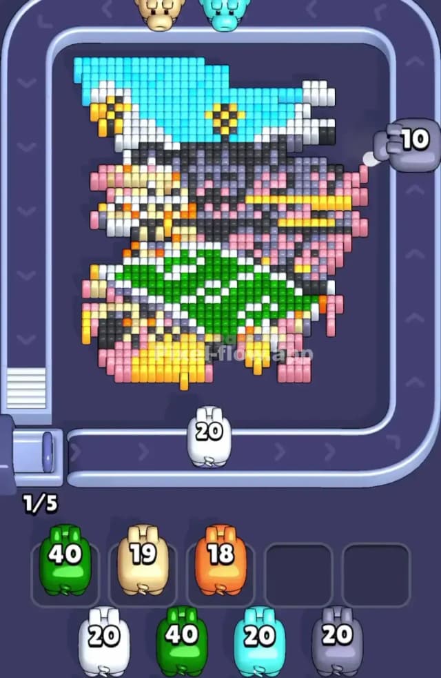 Pixel Flow Level 1894 Solution 1