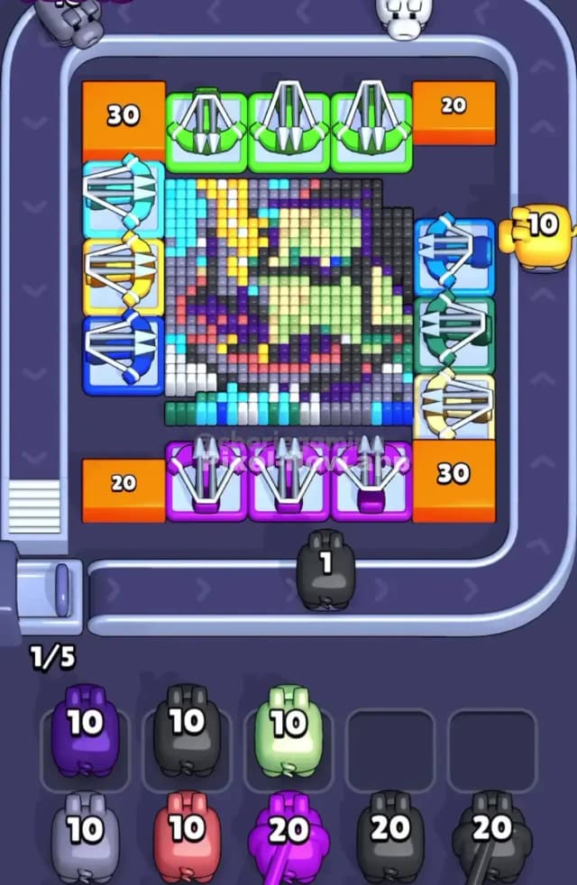 Pixel Flow Level 1690 Solution 1