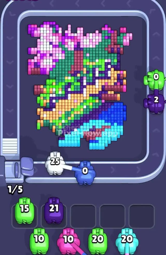 Pixel Flow Level 1783 Solution 1