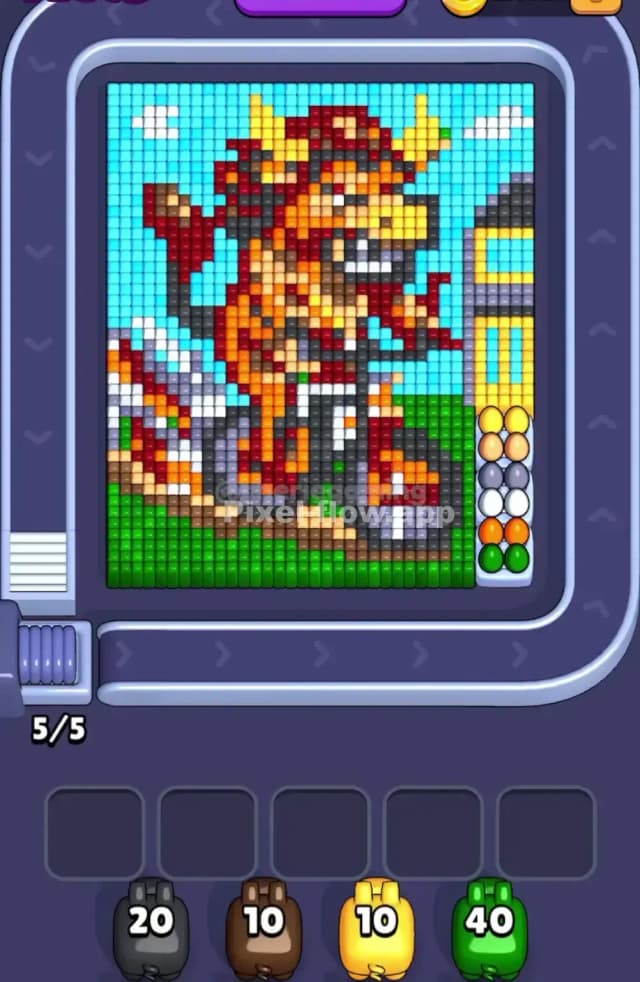 Pixel Flow Level 1785 Gameplay