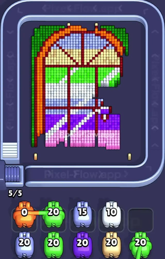 Pixel Flow Level 1169 Solution 1