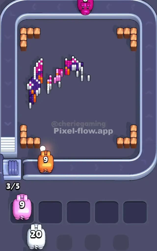 Pixel Flow Level 488 Solution 3