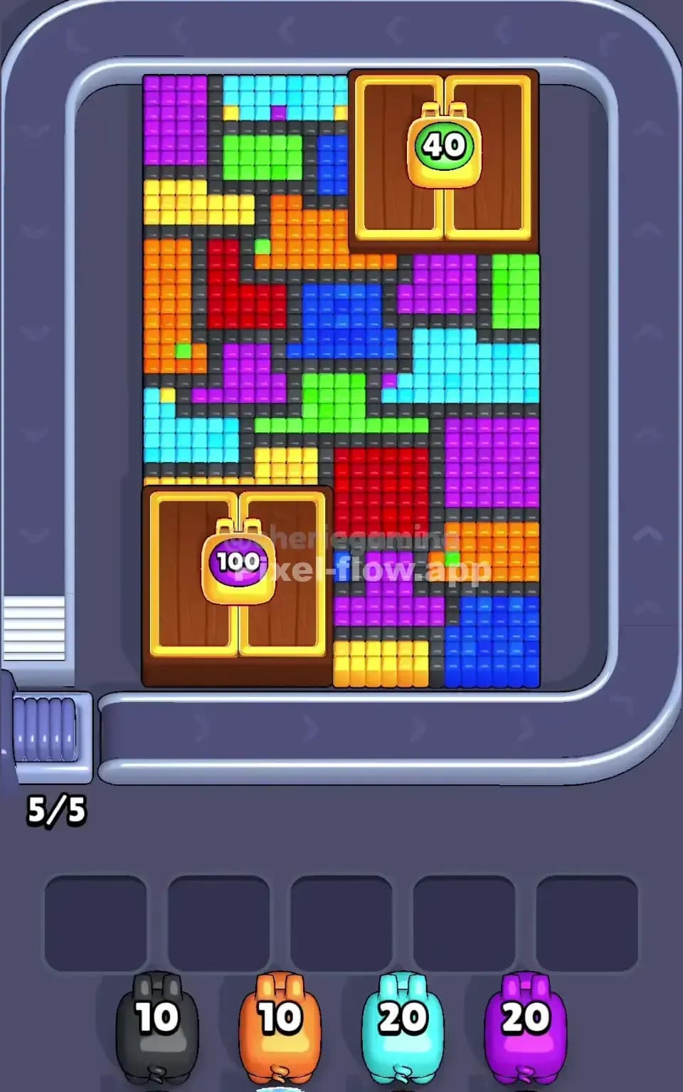 Pixel Flow Level 422 Screenshot