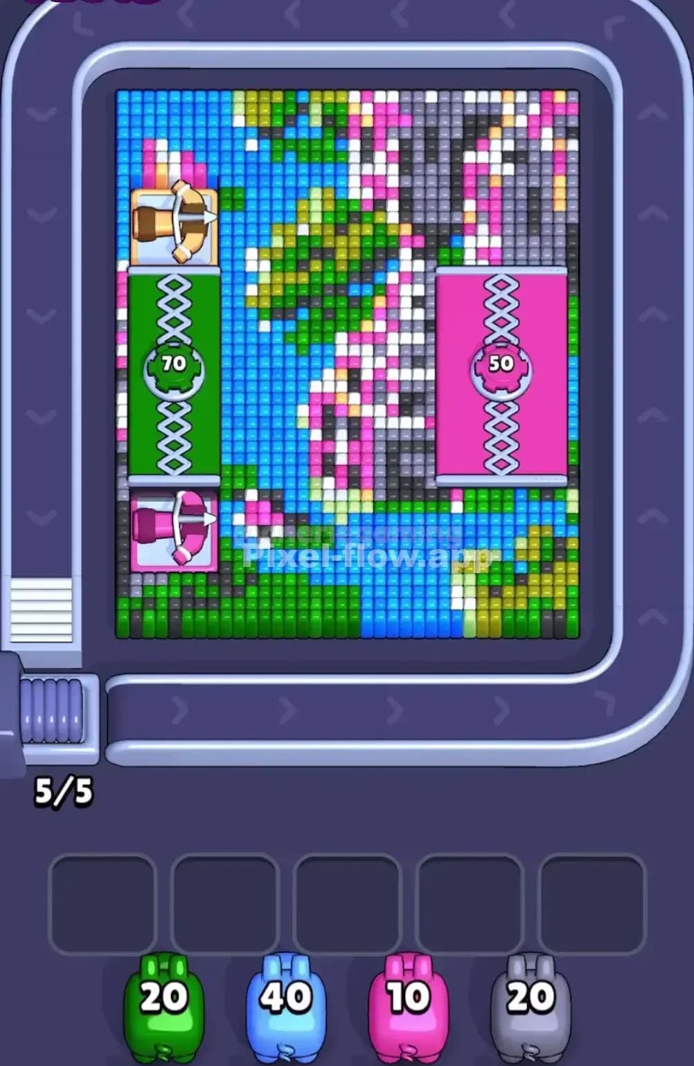 Pixel Flow Level 1683 Screenshot