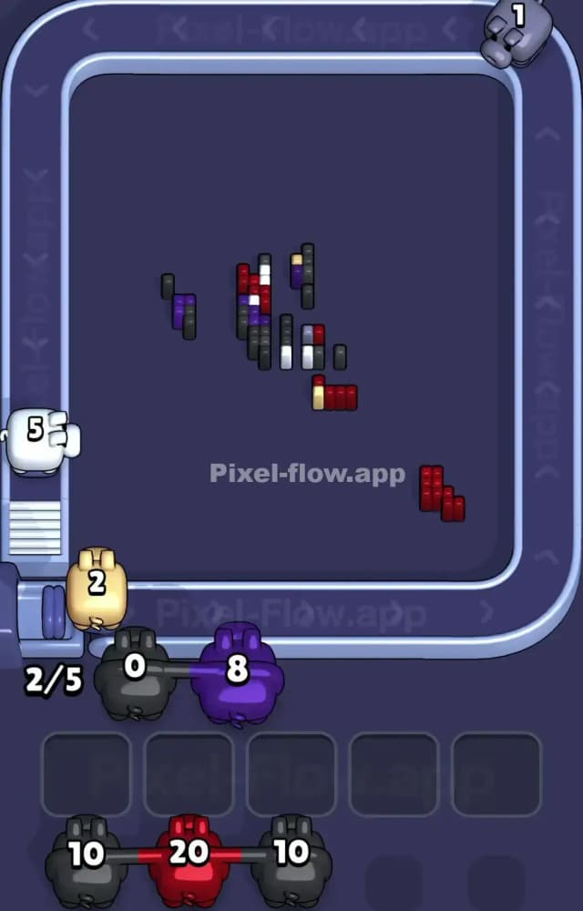 Pixel Flow Level 1470 Solution 3
