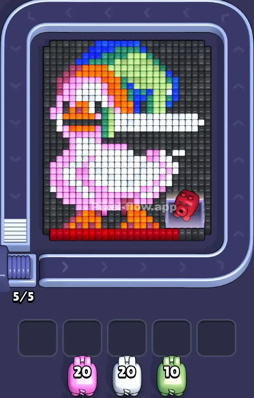 Pixel Flow Level 1004 Screenshot