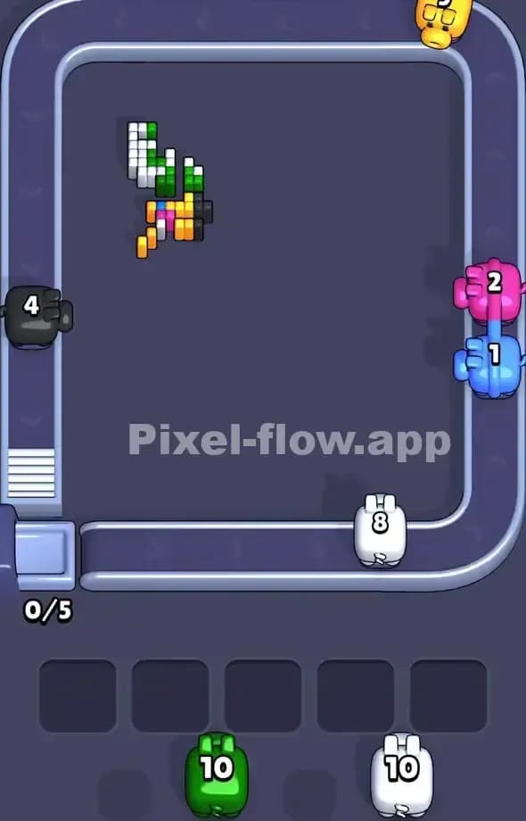 Pixel Flow Level 559 Solution 3