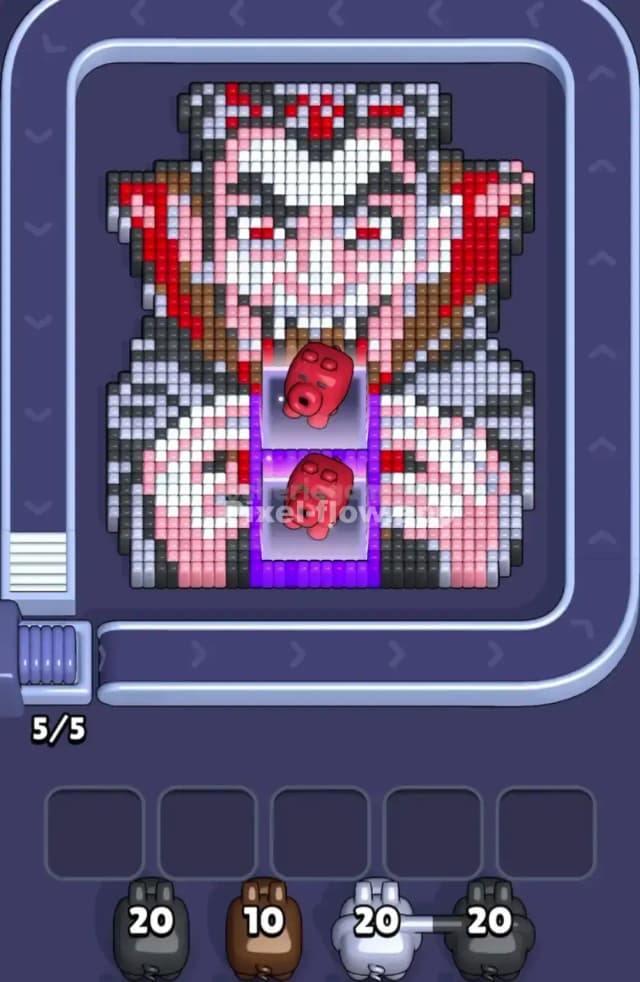 Pixel Flow Level 1841 Gameplay