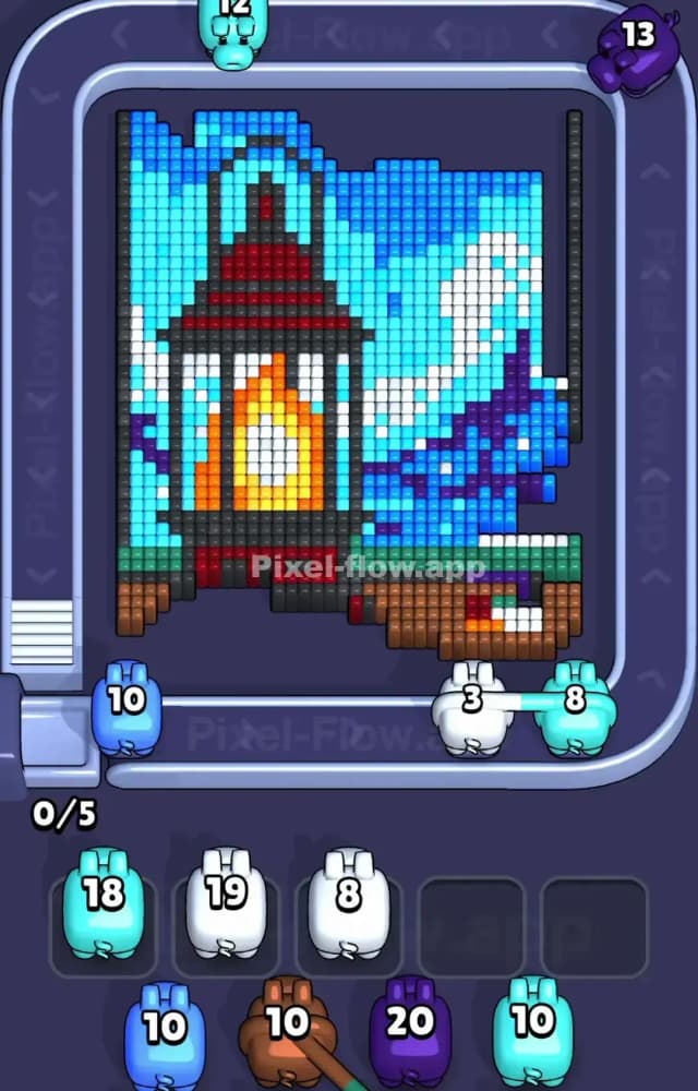 Pixel Flow Level 1569 Solution 1
