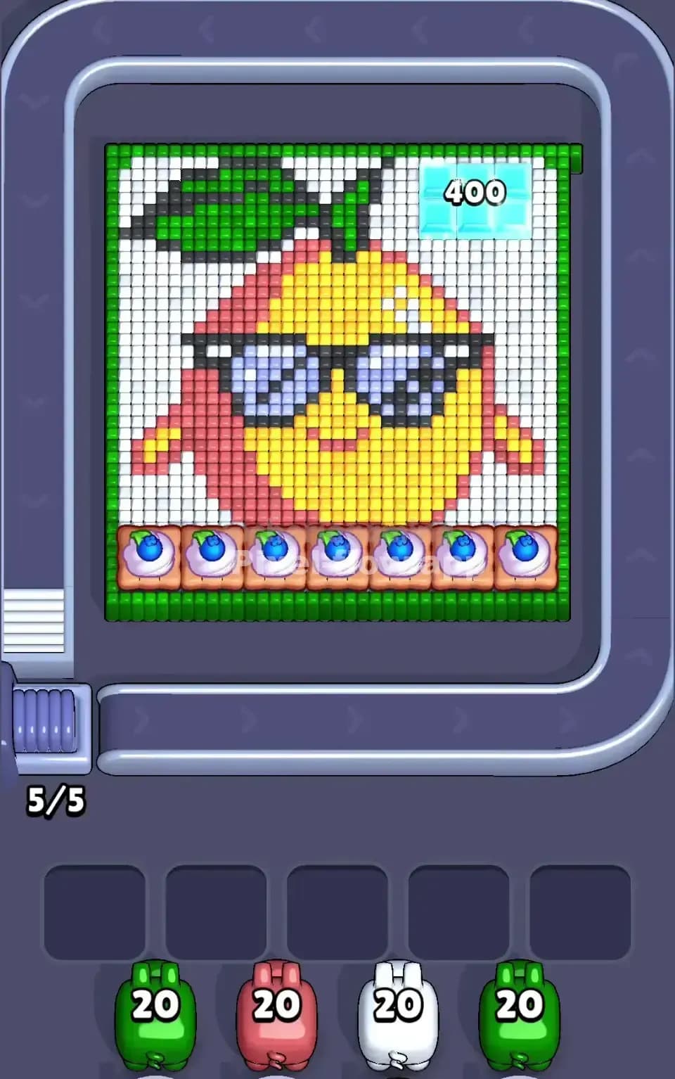 Pixel Flow Level 495 Screenshot