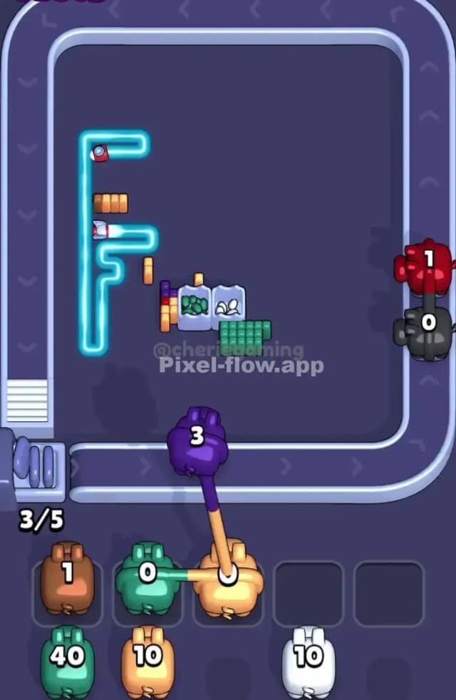 Pixel Flow Level 1770 Solution 3