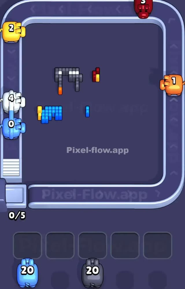 Pixel Flow Level 1083 Solution 3