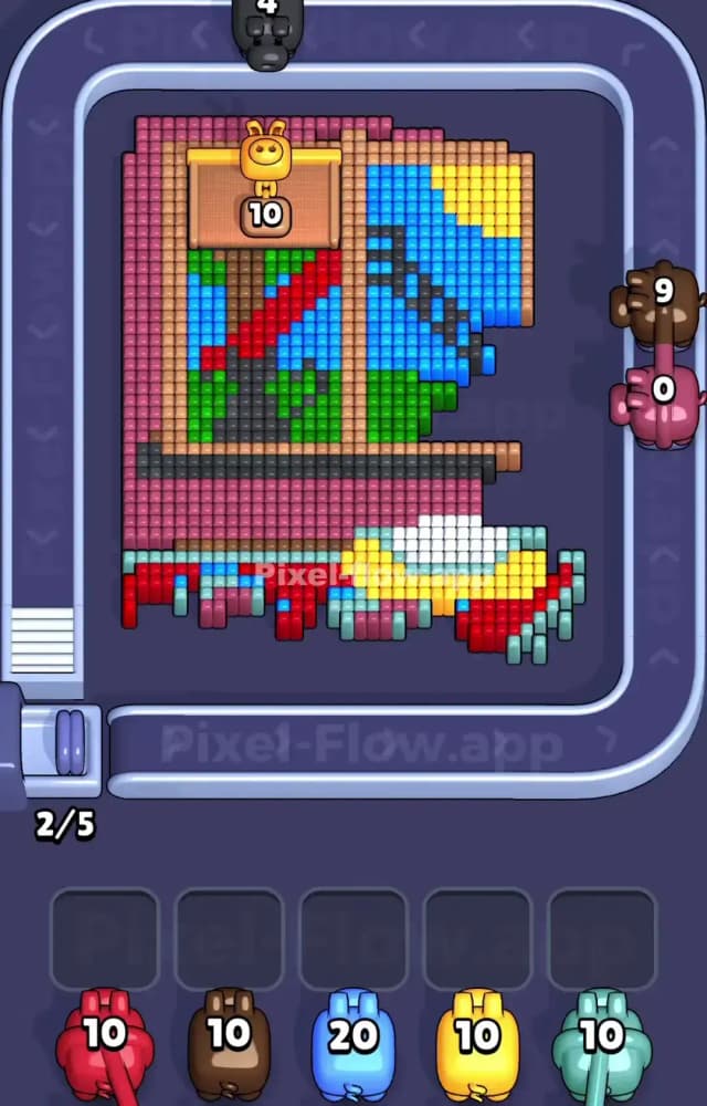 Pixel Flow Level 1063 Solution 1