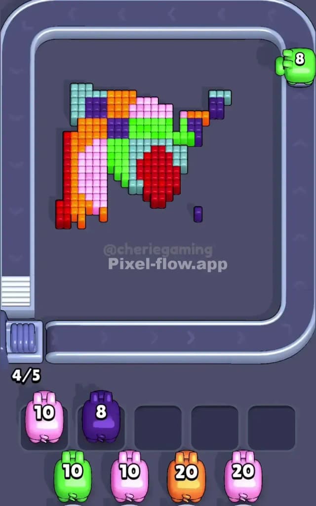 Pixel Flow Level 514 Solution 2