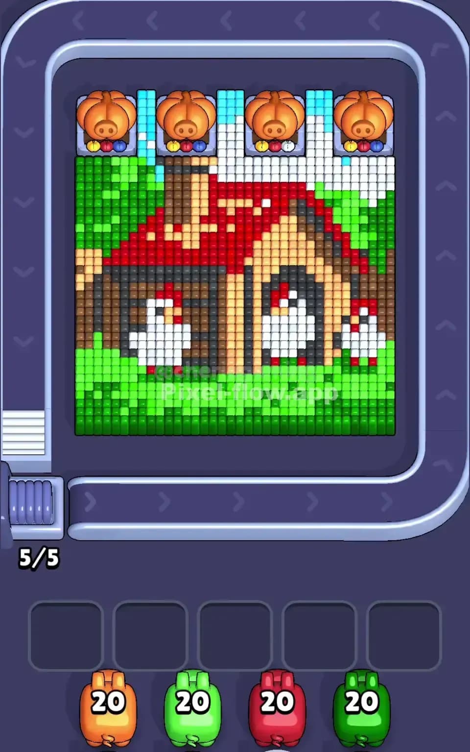 Pixel Flow Level 780 Screenshot