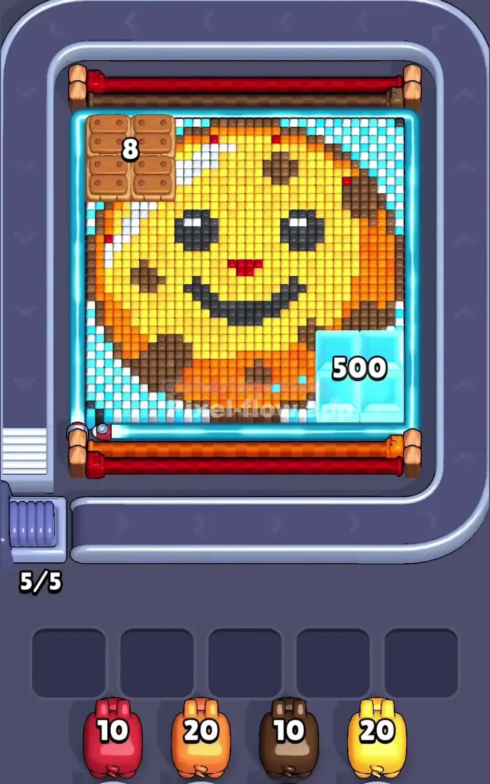 Pixel Flow Level 714 Screenshot