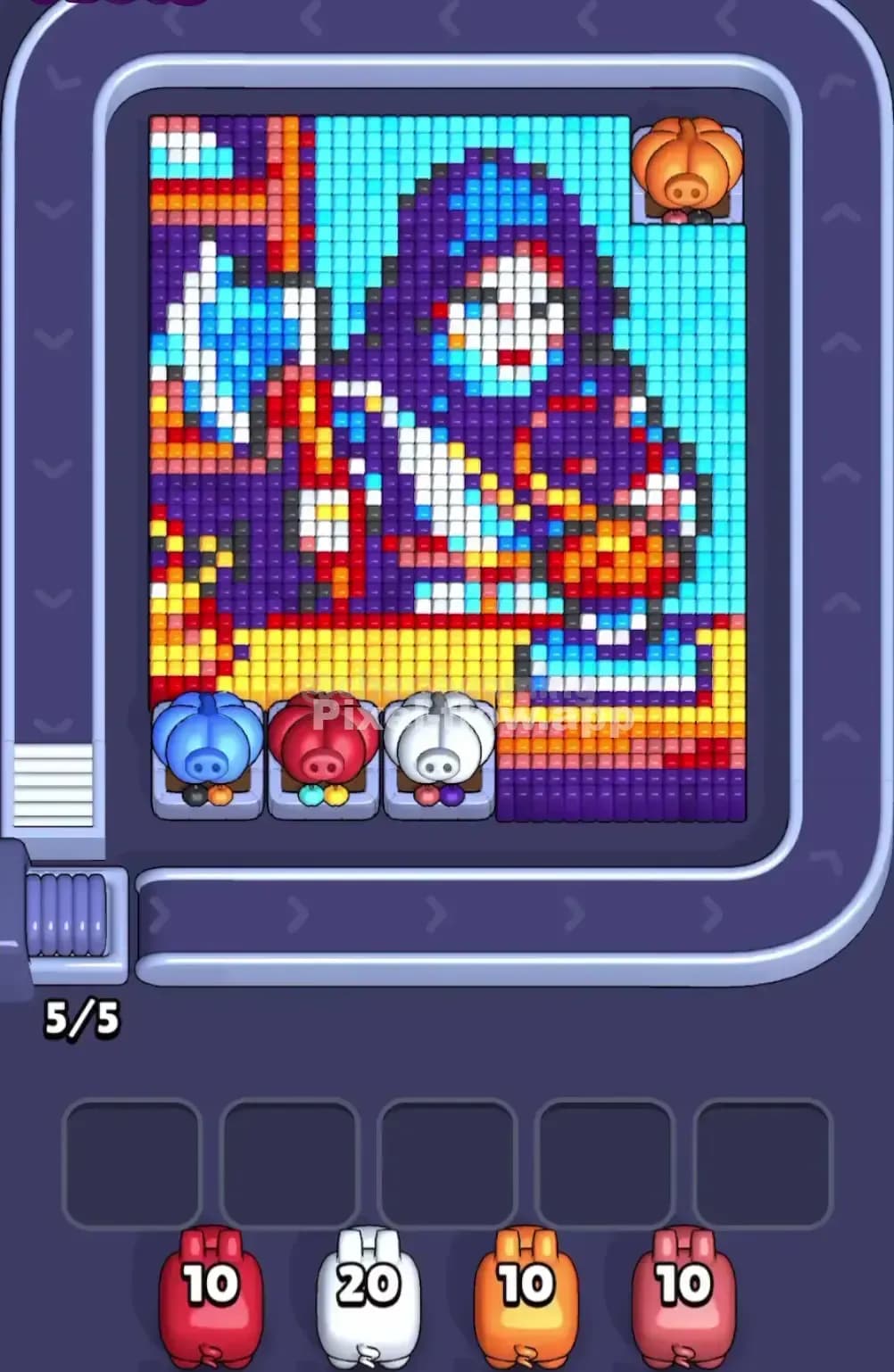 Pixel Flow Level 1827 Screenshot
