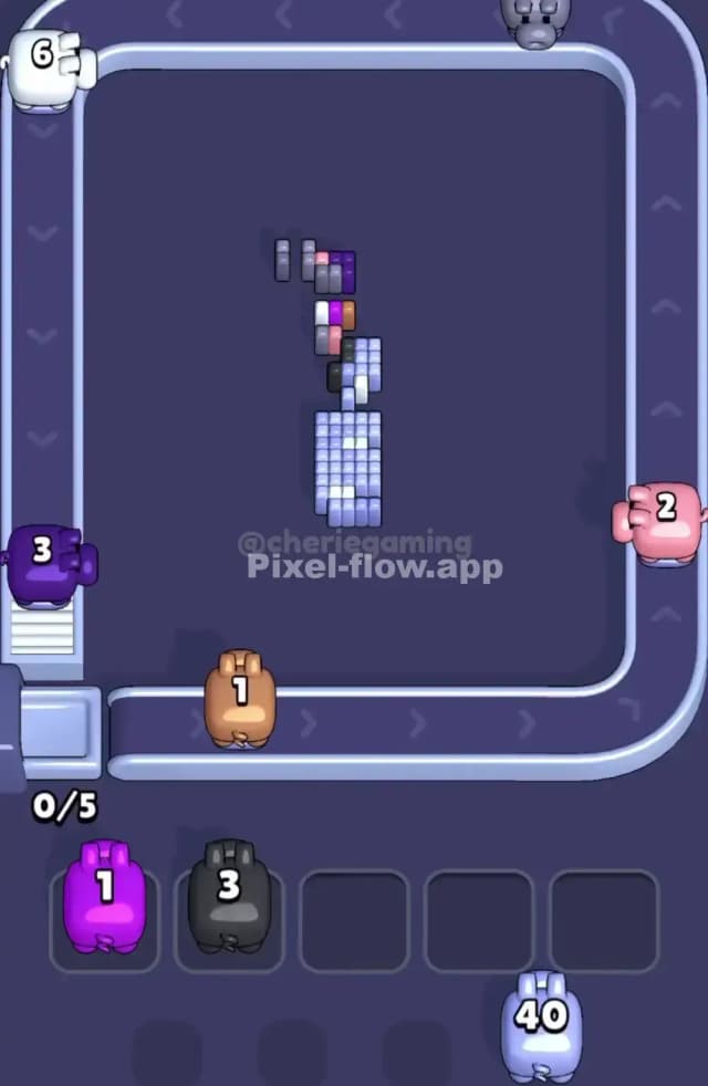 Pixel Flow Level 1890 Solution 3