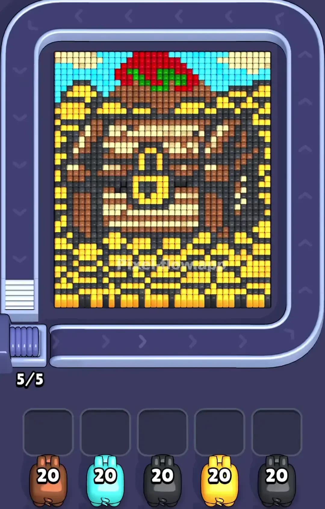 Pixel Flow Level 1016 Screenshot