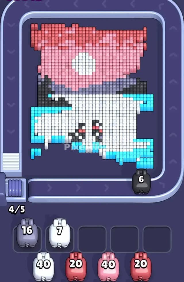 Pixel Flow Level 1681 Solution 1