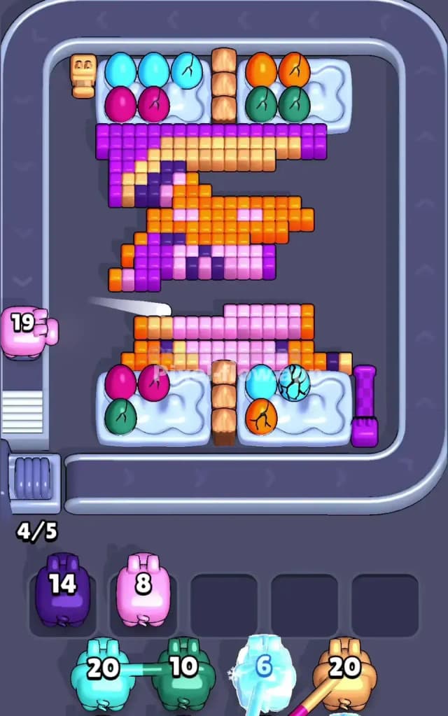 Pixel Flow Level 644 Solution 2