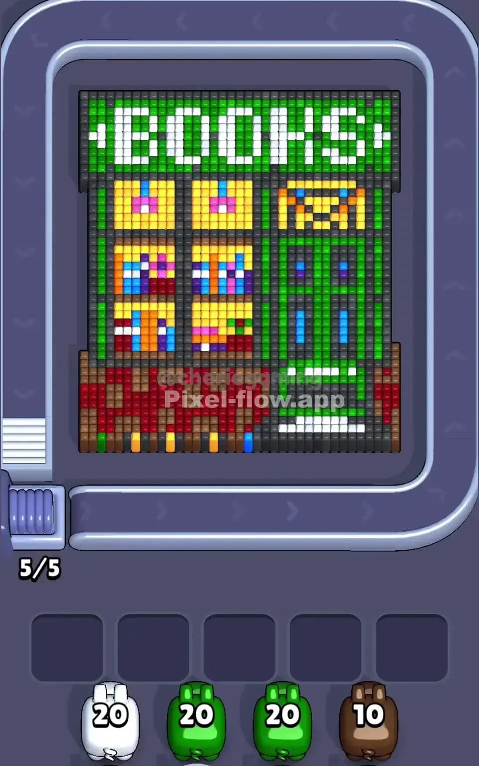 Pixel Flow Level 405 Screenshot