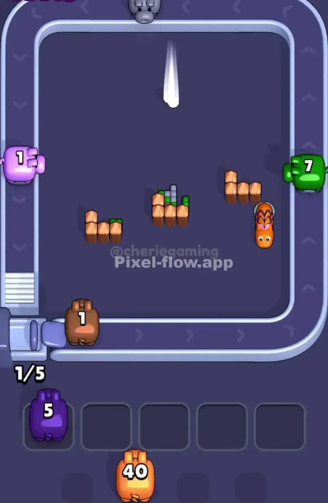 Pixel Flow Level 1700 Solution 3