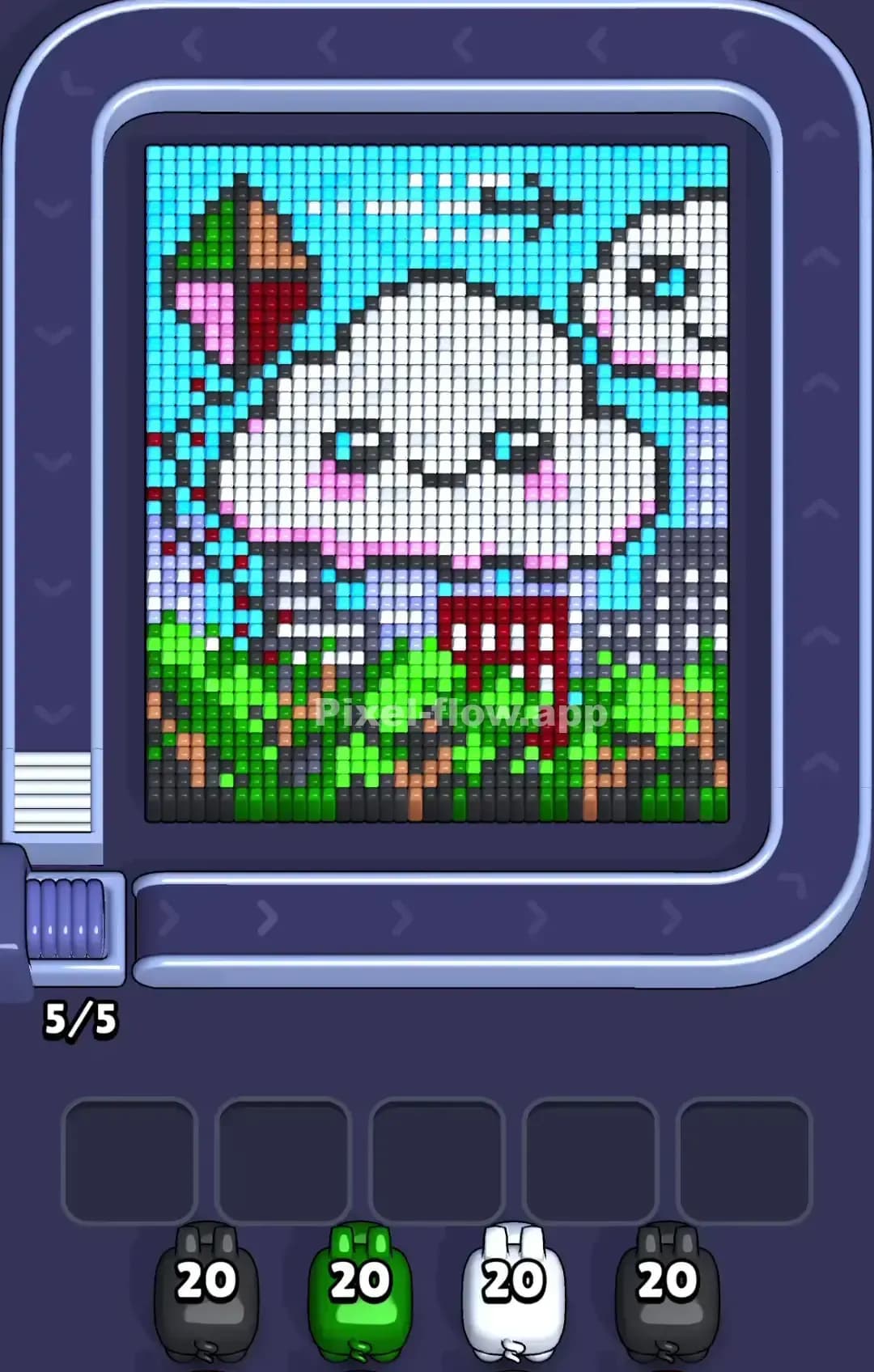 Pixel Flow Level 830 Screenshot