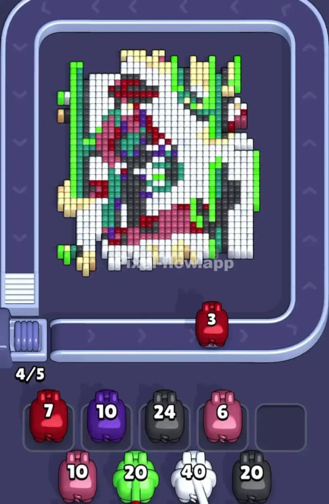 Pixel Flow Level 1813 Solution 1