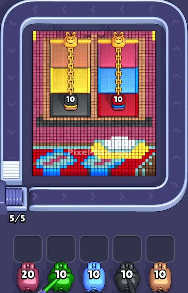 Pixel Flow Level 1063 Gameplay