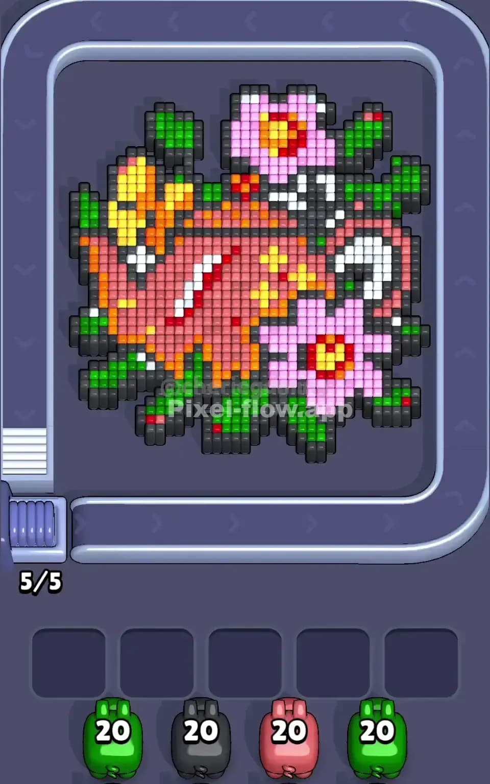 Pixel Flow Level 475 Screenshot