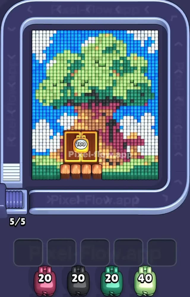 Pixel Flow Level 1510 Gameplay