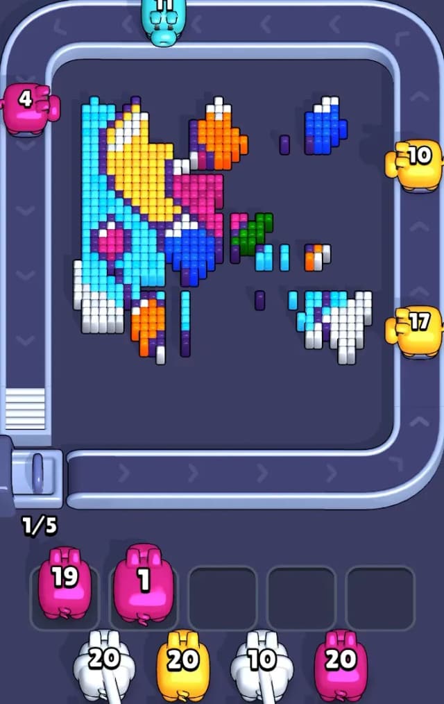 Pixel Flow Level 772 Solution 2